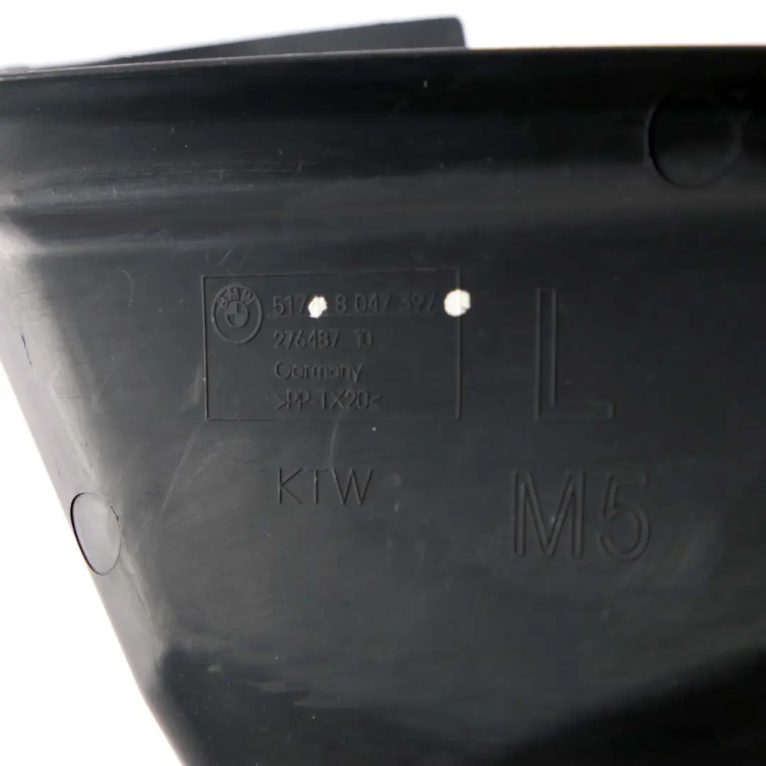  Bumper Front Guide BMW F10 M5 Air Duct Left N/S Trim - SKU 8047397 - Part number 8047397