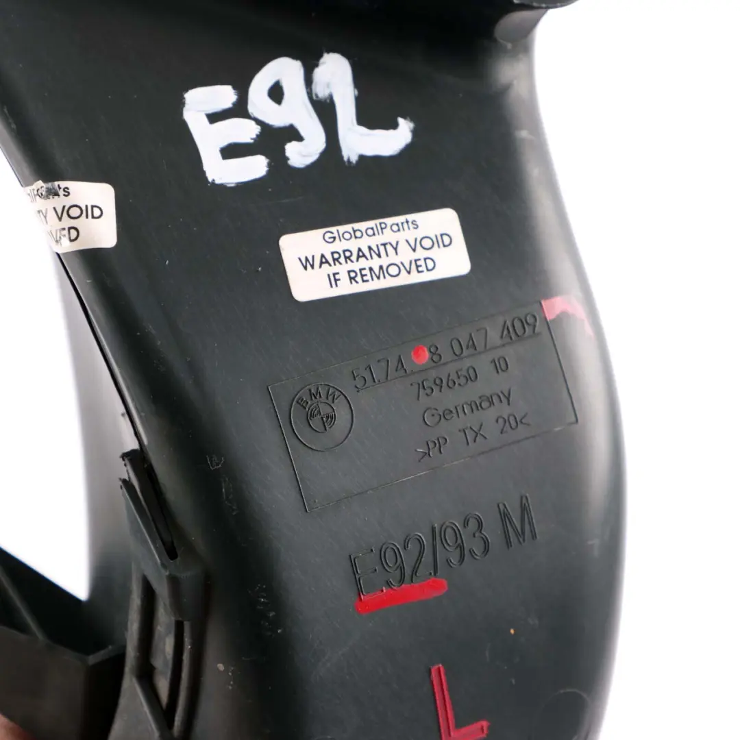 vorne links Lüftungsschacht Bremse für BMW E92 E93 LCI M Sport mit Teilenummer 8047409 BMW E92 E93 LCI M Sport vorne links Lüftungsschacht Bremse - SKU 8047409 - Teilenummer 8047409