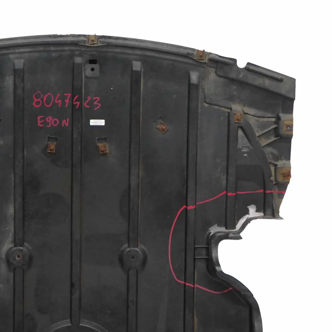 Dieselmotor Motorraumabschirmung Abdeckung für BMW E90 E91 LCI M Sport mit Teilenummer 8047423 BMW E90 E91 LCI M Sport Dieselmotor Motorraumabschirmung Abdeckung - SKU 8047423 - Teilenummer 8047423