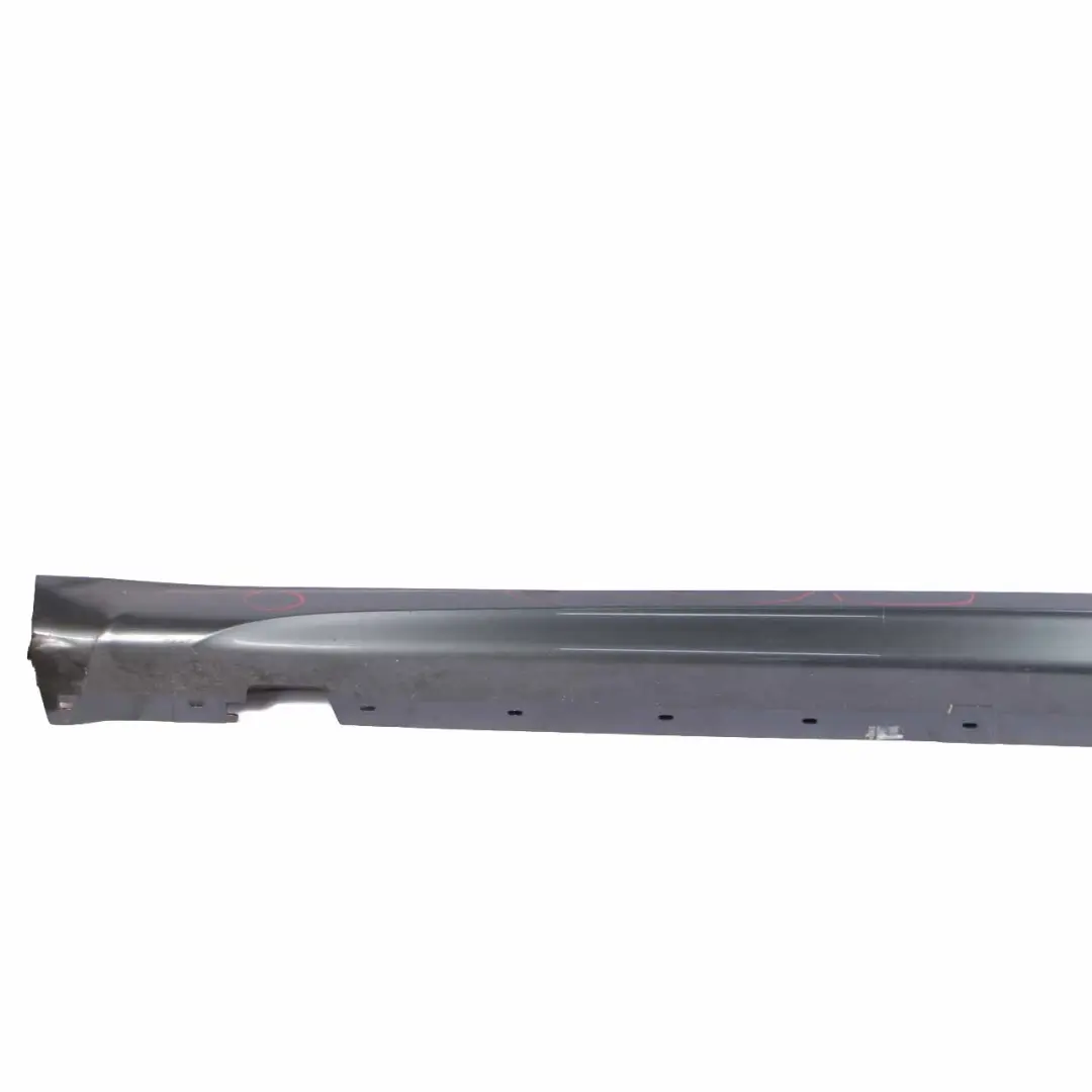 Side Skirt M Sport Sill Cover Panel Left N/S Mineralgrau Grey - B39 to BMW X1 E84 with Part number 8047543 BMW X1 E84 Side Skirt M Sport Sill Cover Panel Left N/S Mineralgrau Grey - B39 - SKU 8047543-MG - Part number 8047543