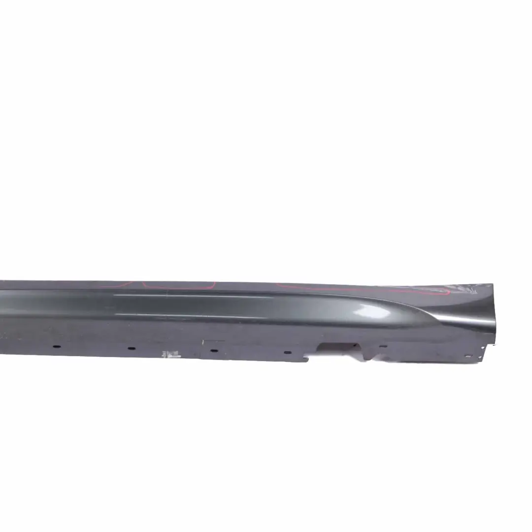 BMW X1 E84 Side Skirt M Sport Sill Cover Panel Left N/S Mineralgrau Grey - B39 - SKU 8047543-MG - Part number 8047543