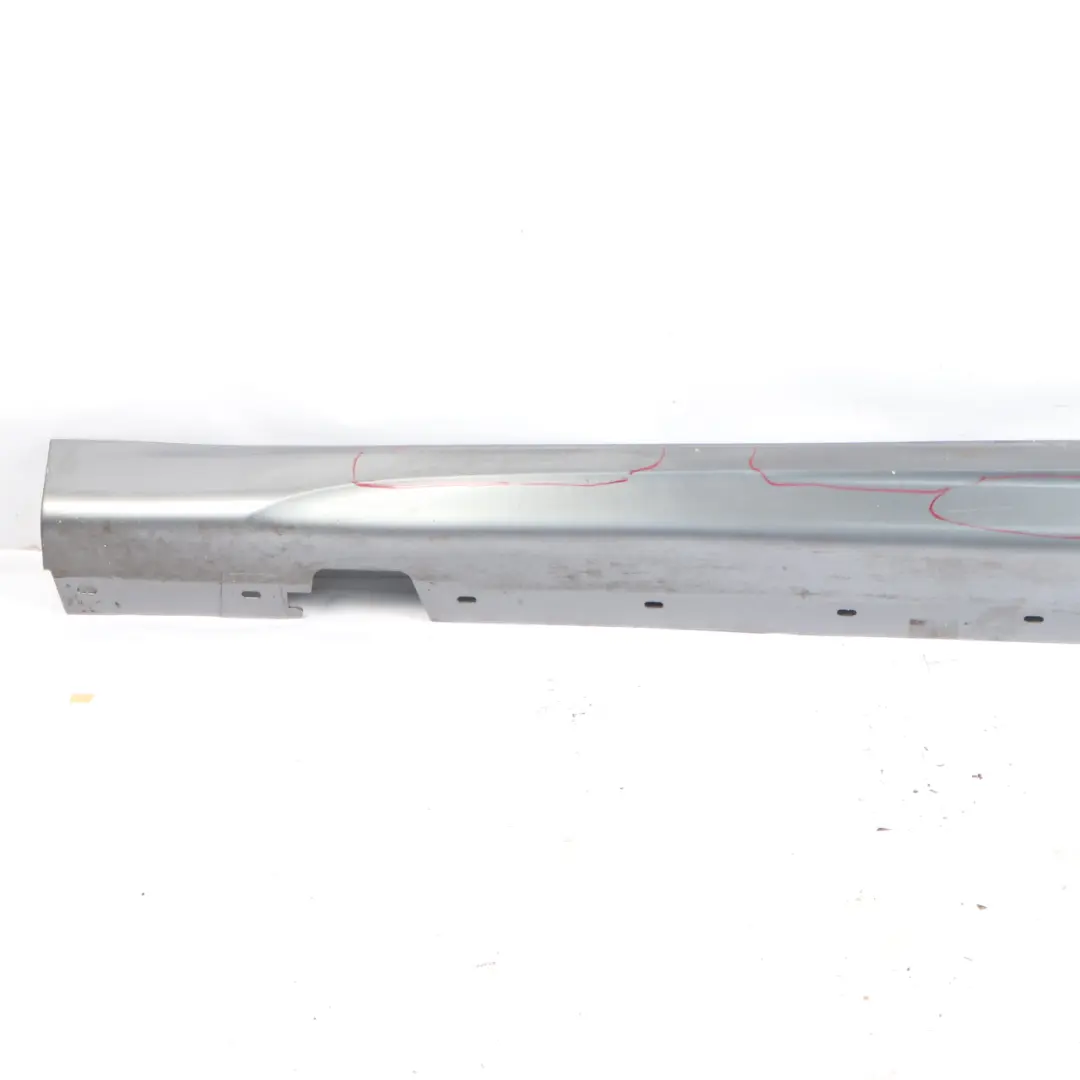 Side Skirt M Sport Sill Cover Left N/S Spacegrau Grey Metallic - 475 to BMW X1 E84 with Part number 8047543 BMW X1 E84 Side Skirt M Sport Sill Cover Left N/S Spacegrau Grey Metallic - 475 - SKU 8047543-SCG - Part number 8047543