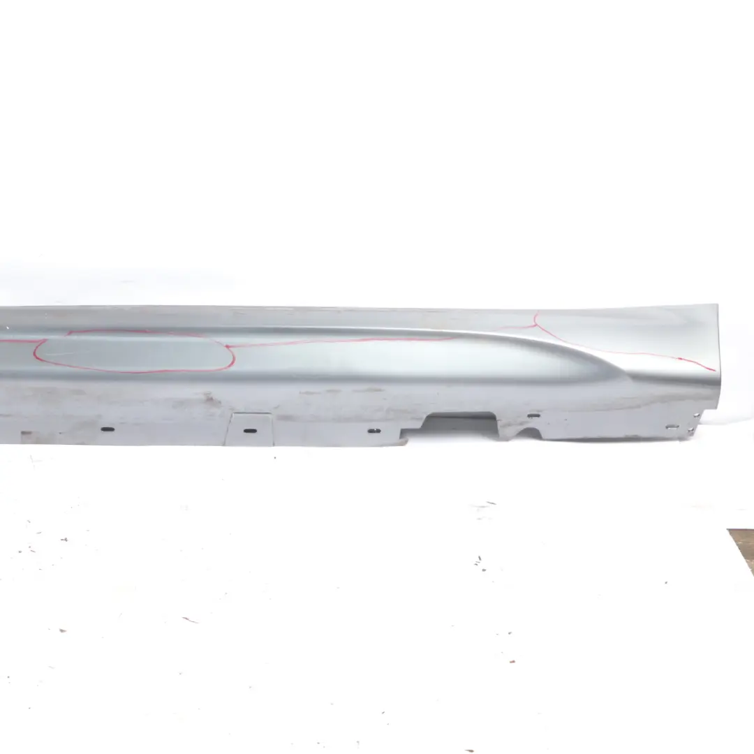 Side Skirt M Sport Sill Cover Left N/S Spacegrau Grey Metallic - 475 to BMW X1 E84 with Part number 8047543 BMW X1 E84 Side Skirt M Sport Sill Cover Left N/S Spacegrau Grey Metallic - 475 - SKU 8047543-SCG - Part number 8047543