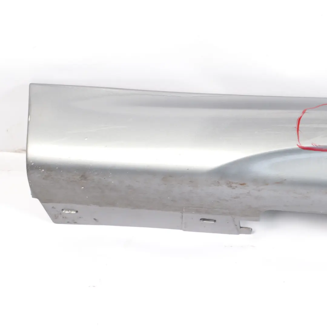 Side Skirt M Sport Sill Cover Left N/S Spacegrau Grey Metallic - 475 to BMW X1 E84 with Part number 8047543 BMW X1 E84 Side Skirt M Sport Sill Cover Left N/S Spacegrau Grey Metallic - 475 - SKU 8047543-SCG - Part number 8047543