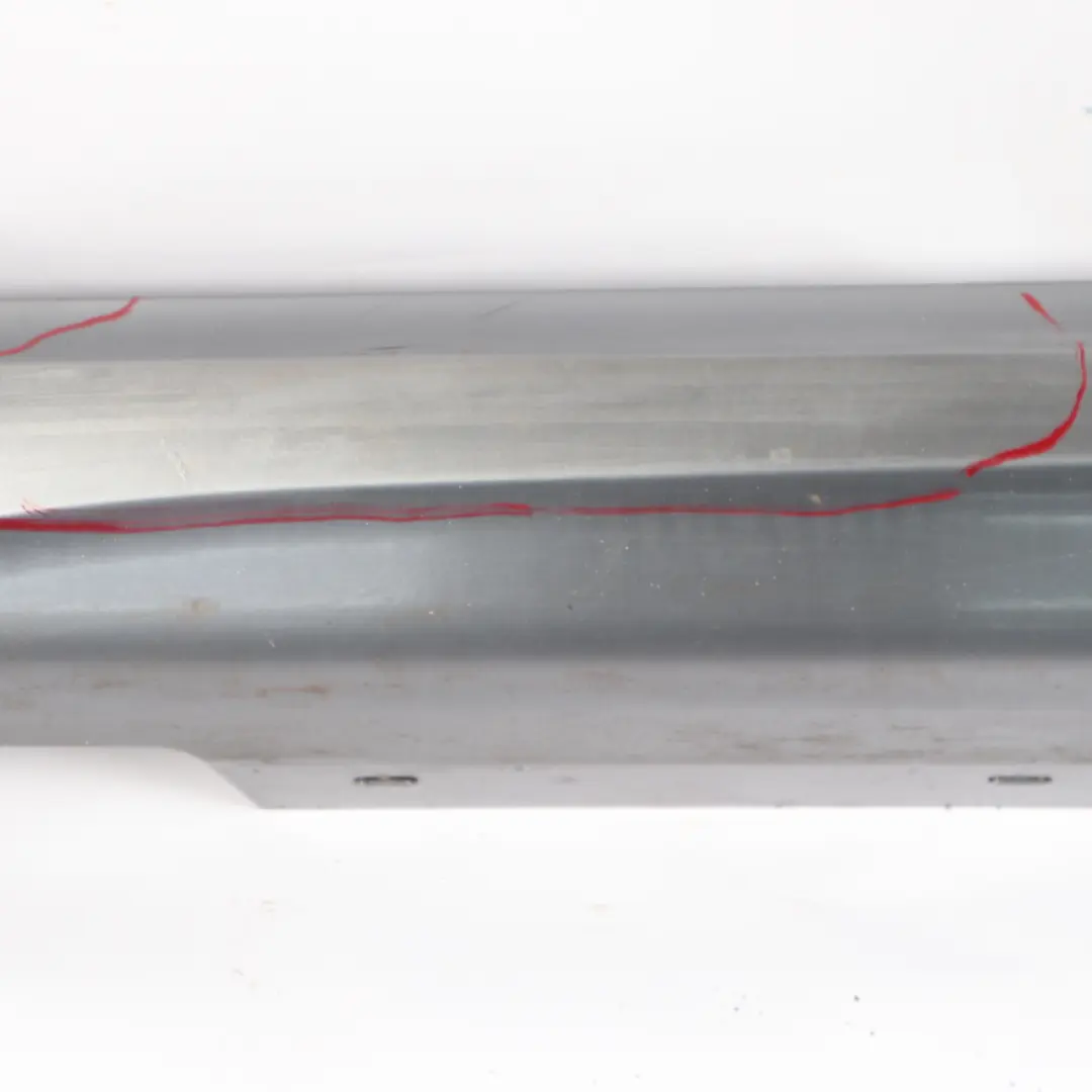 Side Skirt M Sport Sill Cover Left N/S Spacegrau Grey Metallic - 475 to BMW X1 E84 with Part number 8047543 BMW X1 E84 Side Skirt M Sport Sill Cover Left N/S Spacegrau Grey Metallic - 475 - SKU 8047543-SCG - Part number 8047543