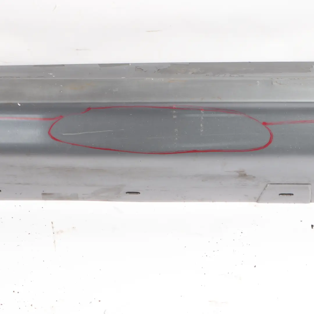 Side Skirt M Sport Sill Cover Left N/S Spacegrau Grey Metallic - 475 to BMW X1 E84 with Part number 8047543 BMW X1 E84 Side Skirt M Sport Sill Cover Left N/S Spacegrau Grey Metallic - 475 - SKU 8047543-SCG - Part number 8047543