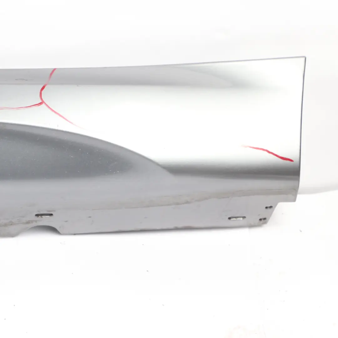 Side Skirt M Sport Sill Cover Left N/S Spacegrau Grey Metallic - 475 to BMW X1 E84 with Part number 8047543 BMW X1 E84 Side Skirt M Sport Sill Cover Left N/S Spacegrau Grey Metallic - 475 - SKU 8047543-SCG - Part number 8047543