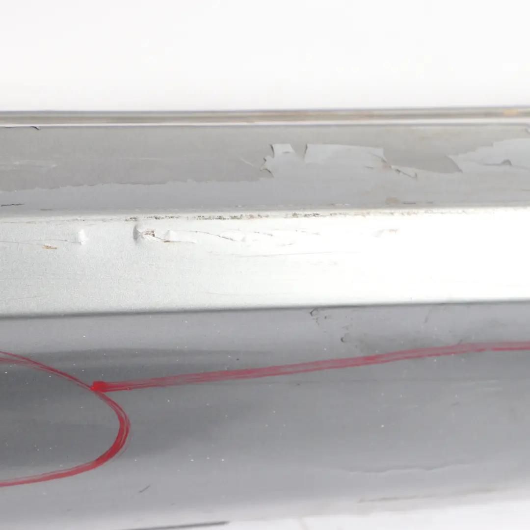 Side Skirt M Sport Sill Cover Left N/S Spacegrau Grey Metallic - 475 to BMW X1 E84 with Part number 8047543 BMW X1 E84 Side Skirt M Sport Sill Cover Left N/S Spacegrau Grey Metallic - 475 - SKU 8047543-SCG - Part number 8047543