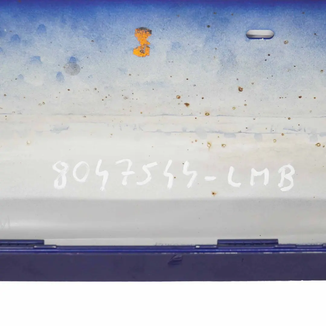 Minigonna laterale M Sport Pannello copertura destro Blu Le Mans 381 per BMW X1 E84 con numero di parte 8047544 BMW X1 E84 Minigonna laterale M Sport Pannello copertura destro Blu Le Mans 381 - SKU 8047544-LMB - Numero di parte 8047544