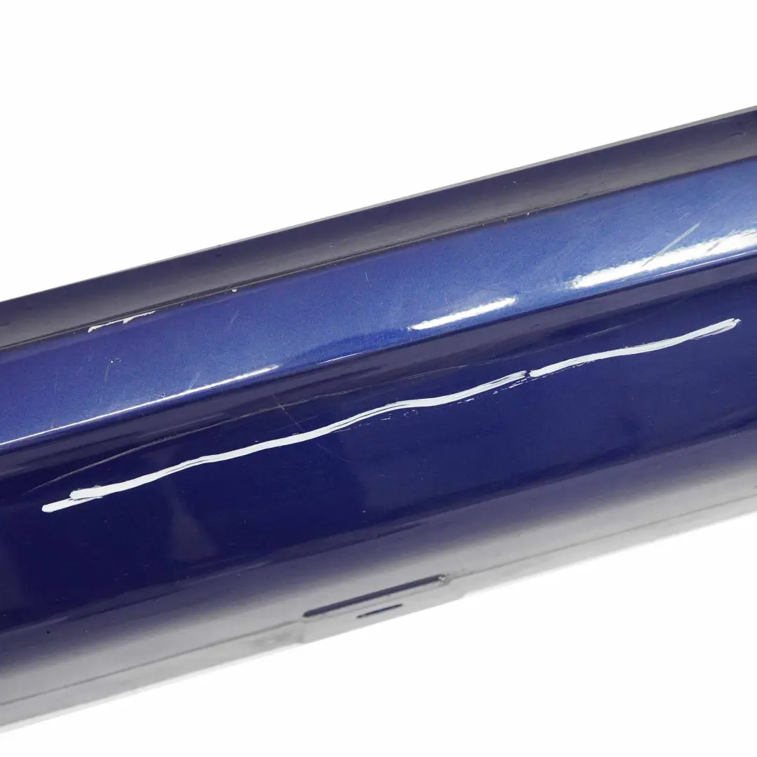 BMW X1 E84 Jupe latérale M Sport Plaque de seuil droite Le Mans Blue - 381 - SKU 8047544-LMB - Numéro de pièce 8047544