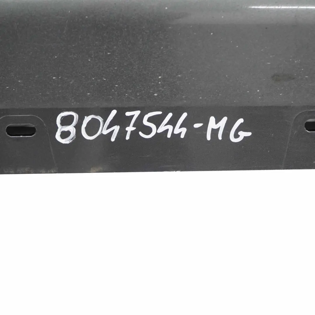 BMW X1 E84 Faldón Lateral M Sport Panel Cubre Umbral Derecho Mineralgrau - B39 - SKU 8047544-MG - Número de pieza 7345046