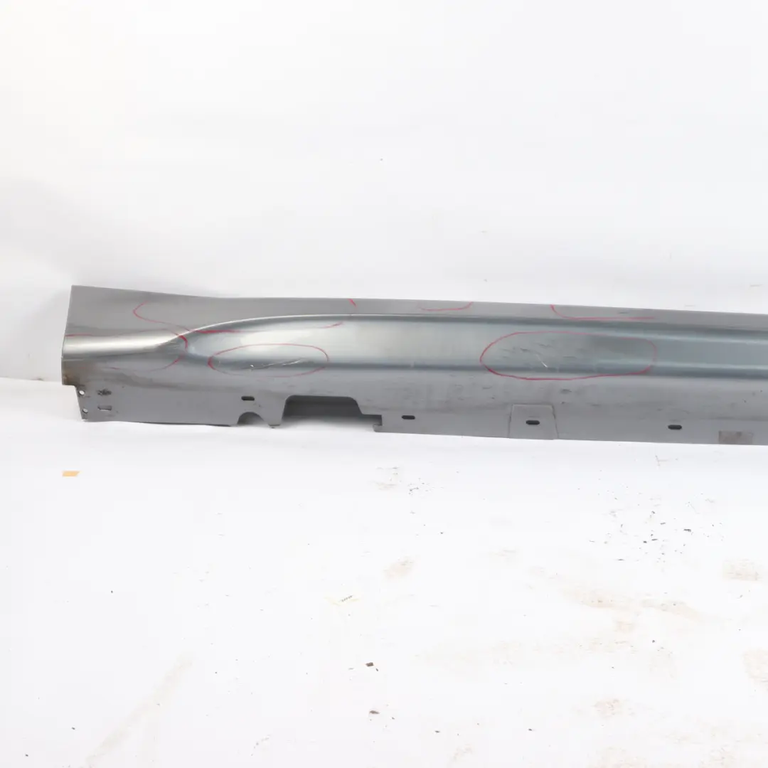 Side Skirt M Sport Sill Cover Right O/S Spacegrau Grey Metallic - A52 to BMW X1 E84 with Part number 8047544 BMW X1 E84 Side Skirt M Sport Sill Cover Right O/S Spacegrau Grey Metallic - A52 - SKU 8047544-SCG - Part number 8047544