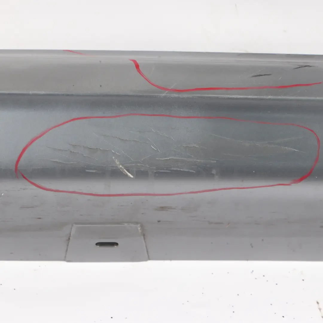 Side Skirt M Sport Sill Cover Right O/S Spacegrau Grey Metallic - A52 to BMW X1 E84 with Part number 8047544 BMW X1 E84 Side Skirt M Sport Sill Cover Right O/S Spacegrau Grey Metallic - A52 - SKU 8047544-SCG - Part number 8047544