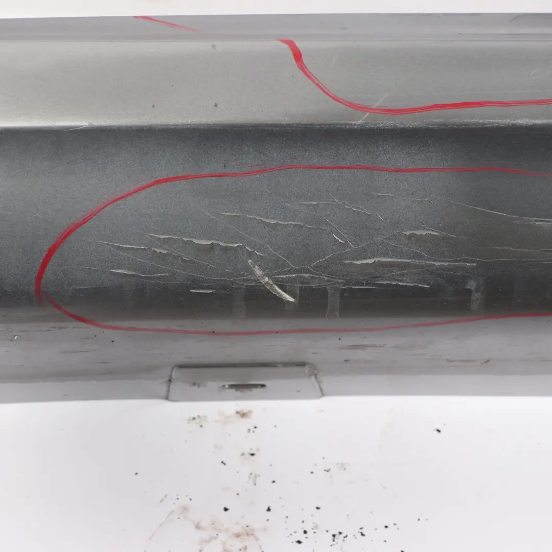 Side Skirt M Sport Sill Cover Right O/S Spacegrau Grey Metallic - A52 to BMW X1 E84 with Part number 8047544 BMW X1 E84 Side Skirt M Sport Sill Cover Right O/S Spacegrau Grey Metallic - A52 - SKU 8047544-SCG - Part number 8047544