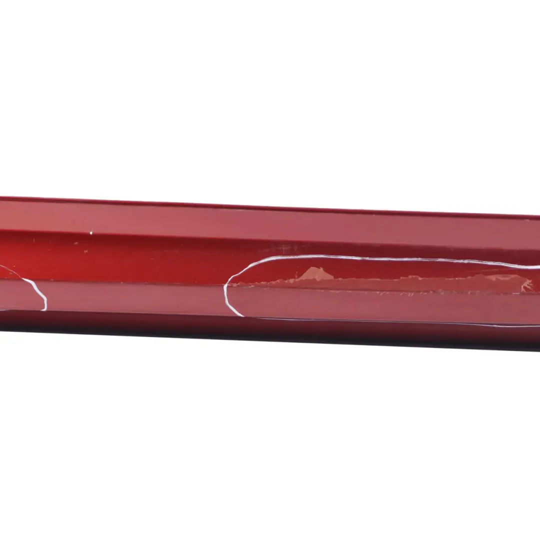 Side Skirt M Sport Sill Cover Panel Right O/S Vermilion Red - A82 to BMW X1 E84 with Part number 7345046 BMW X1 E84 Side Skirt M Sport Sill Cover Panel Right O/S Vermilion Red - A82 - SKU 8047544-VER - Part number 7345046