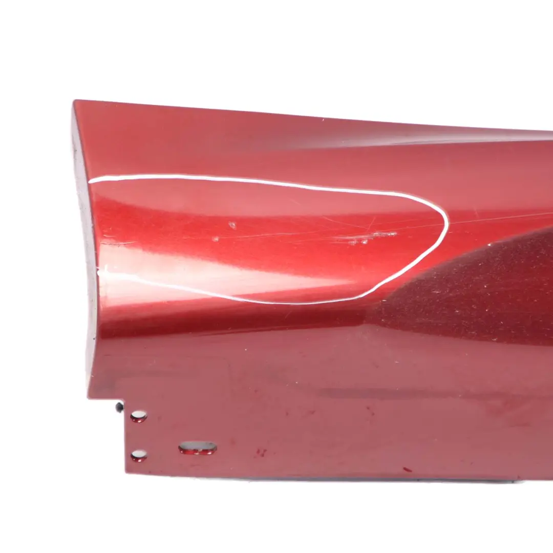 Side Skirt M Sport Sill Cover Panel Right O/S Vermilion Red - A82 to BMW X1 E84 with Part number 7345046 BMW X1 E84 Side Skirt M Sport Sill Cover Panel Right O/S Vermilion Red - A82 - SKU 8047544-VER - Part number 7345046