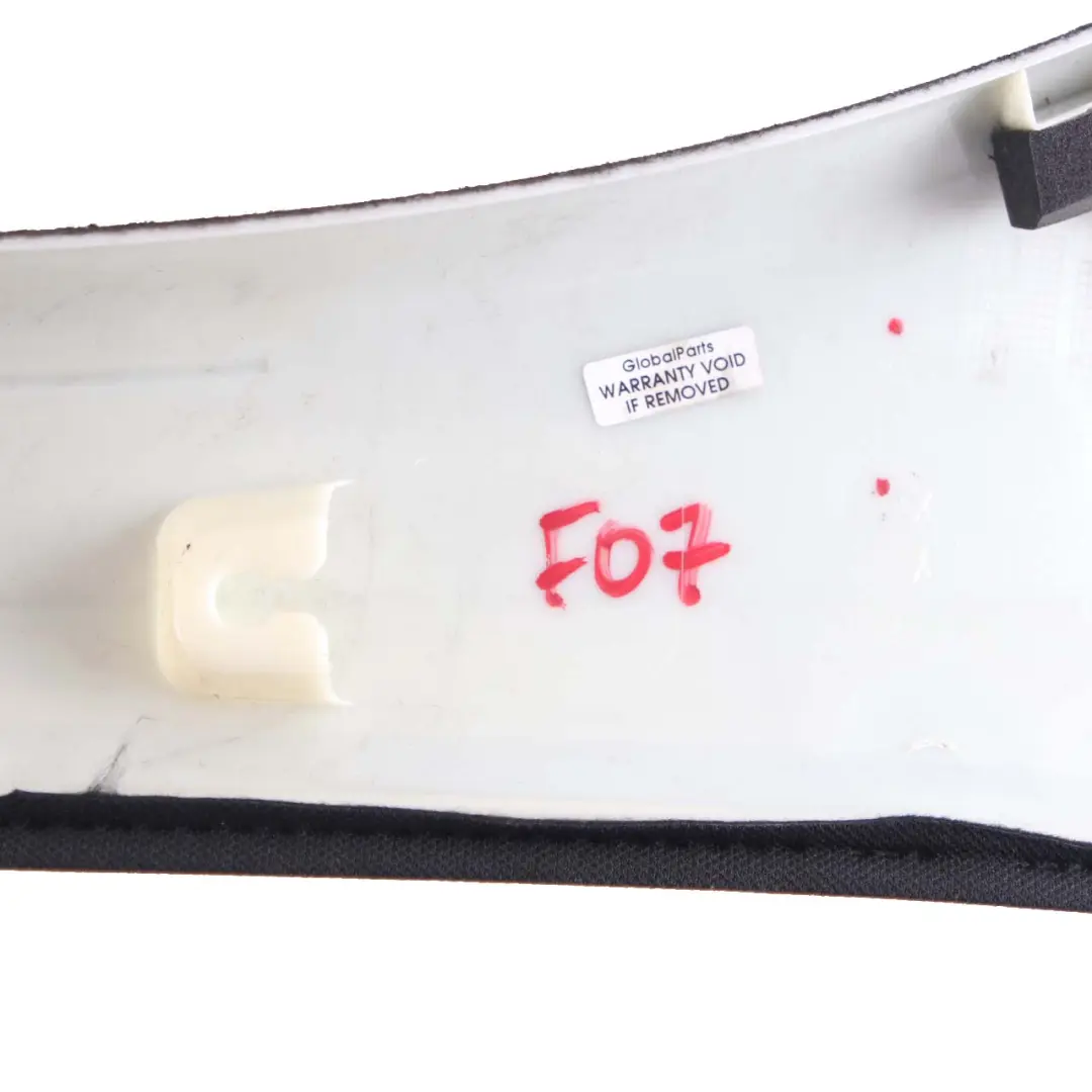 Column A Pillar Trim Left N/S Gran Turismo Anthracite to BMW F07 GT Cover with Part number 9137195 BMW F07 GT Cover Column A Pillar Trim Left N/S Gran Turismo Anthracite - SKU 8047549 - Part number 9137195