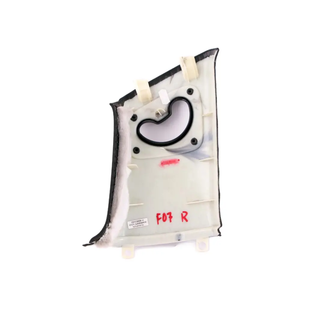 Column BMW F07 C Pillar Trim Rear Right Anthracite Gran Turismo 9149118 to Cover with Part number 8047554 Cover Column BMW F07 C Pillar Trim Rear Right Anthracite Gran Turismo 9149118 - SKU 8047554 - Part number 8047554