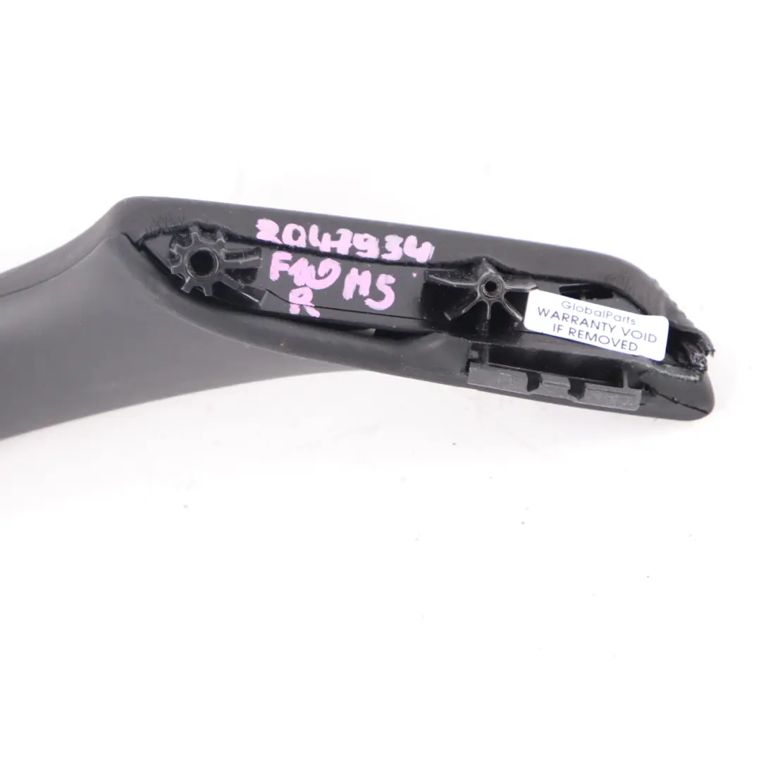 Door Card Handle Cover Leather Rear Right O/S Black to BMW F10 M5 with Part number 8047934 BMW F10 M5 Door Card Handle Cover Leather Rear Right O/S Black - SKU 8047934 - Part number 8047934