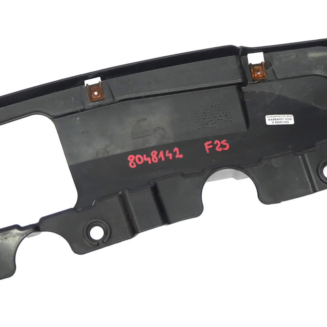 Paraurti posteriore M Sport Pannello di rivestimento Supporto BMW X3 F25 - SKU 8048142 - Numero di parte 8048142