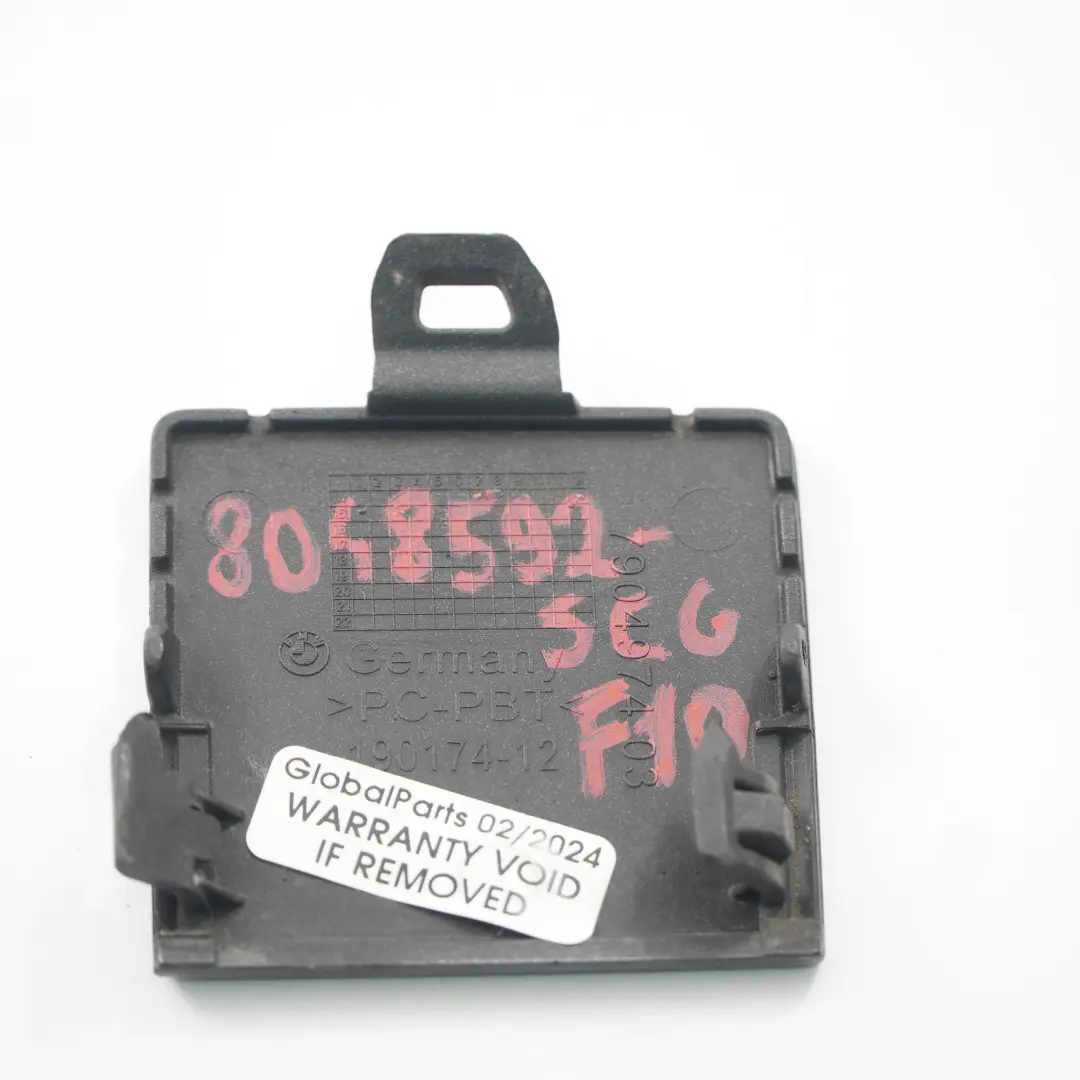 BMW F10 M Sport Towing Eye Rear Bumper Cover Flap Cap Space Grey - A52 7904974 - SKU 8048592-SCG - Part number 8048592