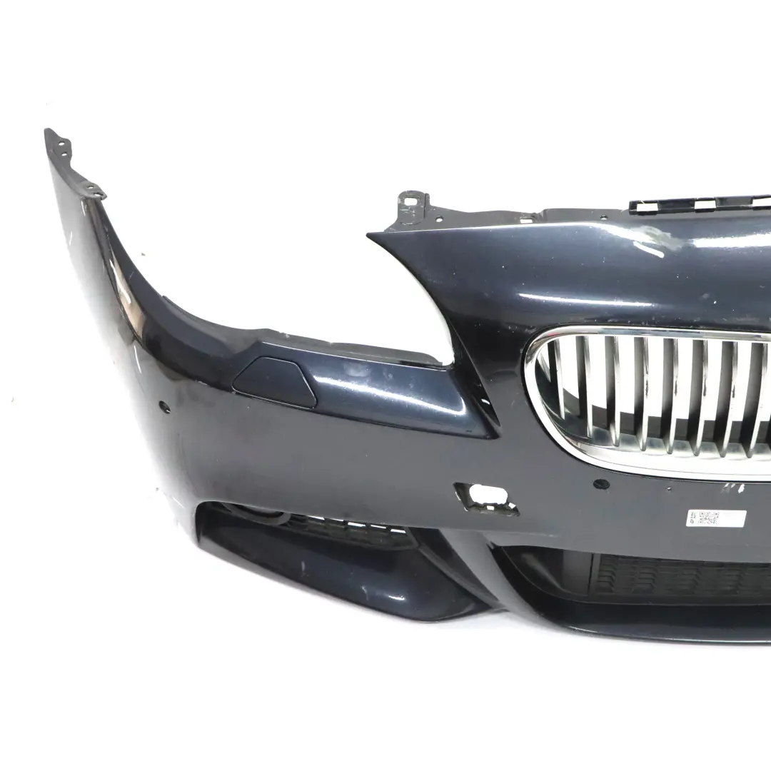 BMW F10 F11 Front Bumper M Sport Trim Panel Carbonschwarz Black Metallic - 416 - SKU 8048668-CAR - Part number 8048668