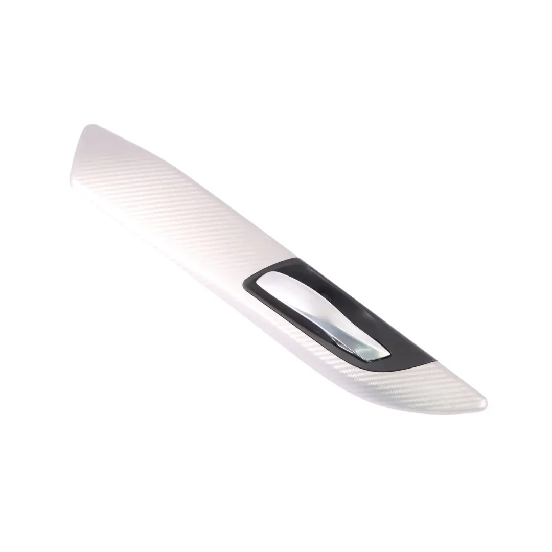 BMW Z4 E89 Front Right Interior Grab Handle Door Opener Cover Alu Carbon - SKU 8049228 - Part number 8049228