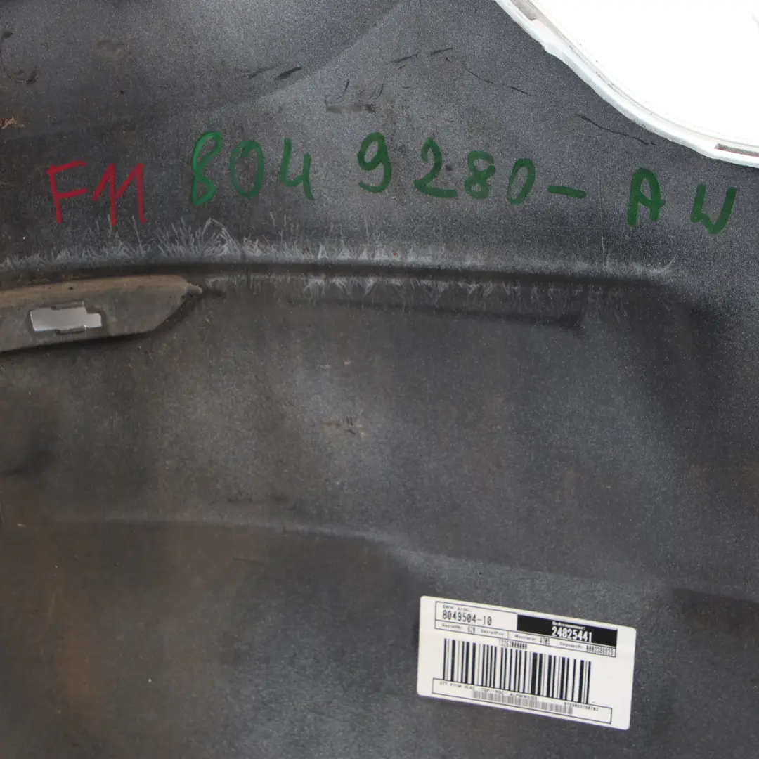 Bumper Panel Trim PDC Alpine White - 300 to BMW F11 Touring M Sport Rear with Part number 8049280 BMW F11 Touring M Sport Rear Bumper Panel Trim PDC Alpine White - 300 - SKU 8049280-AW - Part number 8049280