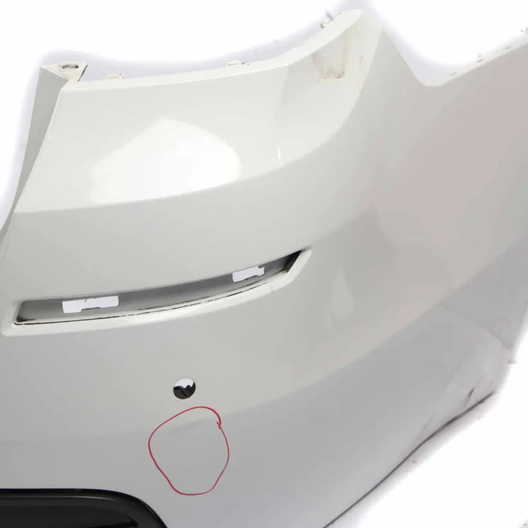 BMW F11 Touring M Sport Rear Bumper Panel Trim PDC Alpine White - 300 - SKU 8049280-AW - Part number 8049280