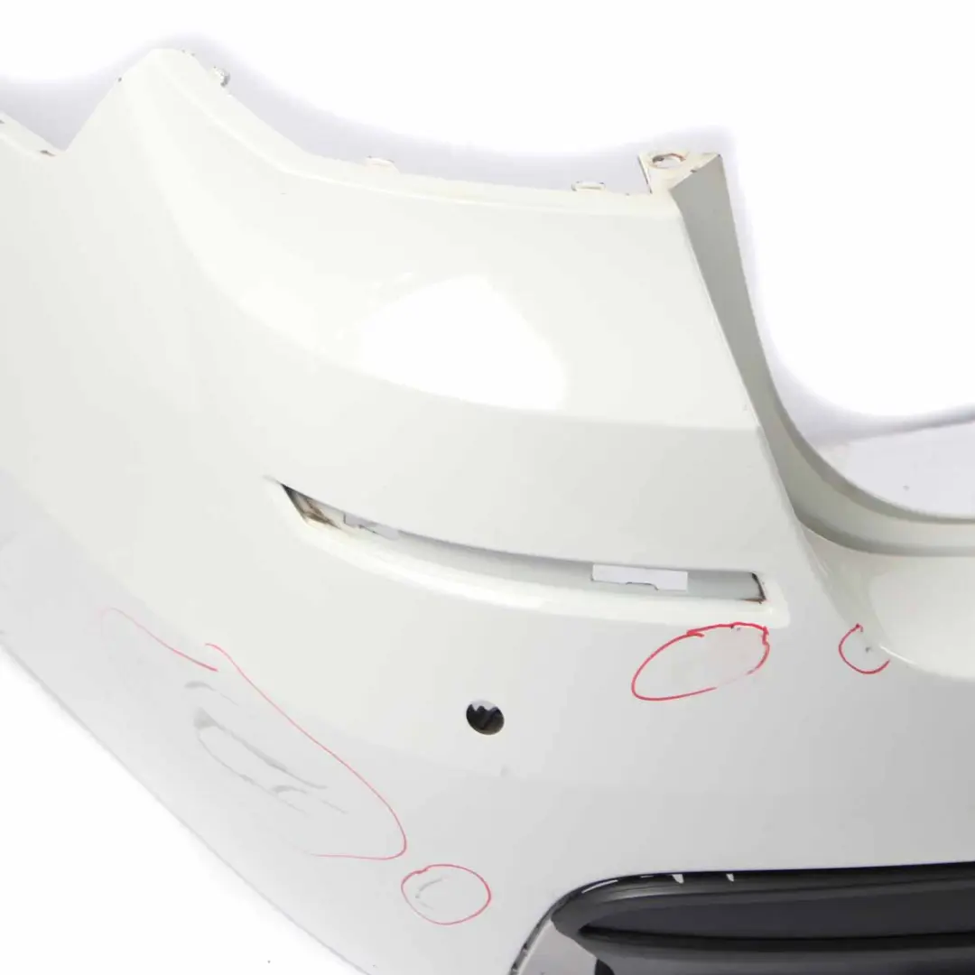 BMW F11 Touring M Sport Rear Bumper Panel Trim PDC Alpine White - 300 - SKU 8049280-AW - Part number 8049280