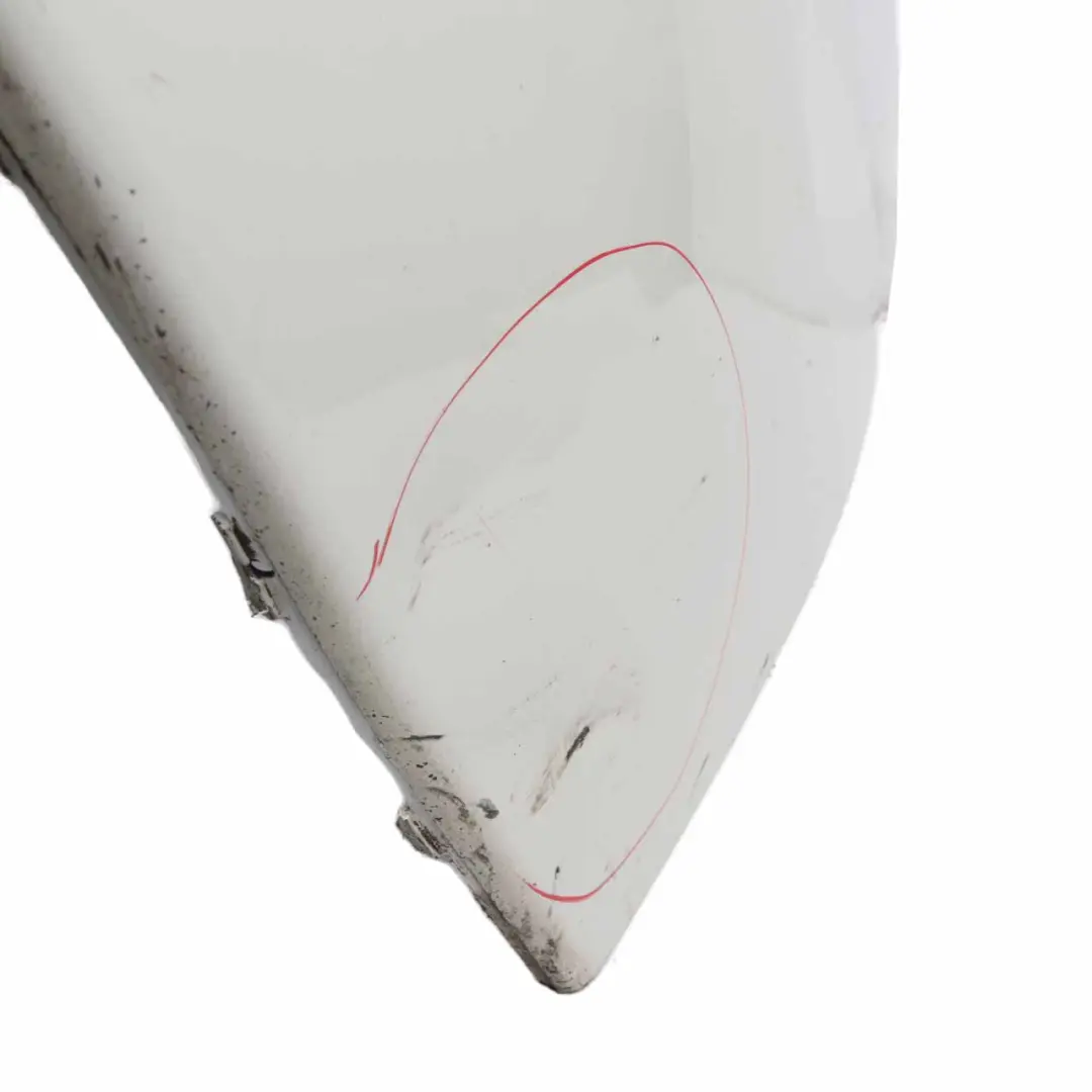 BMW F11 Touring M Sport Rear Bumper Panel Trim PDC Alpine White - 300 - SKU 8049280-AW - Part number 8049280