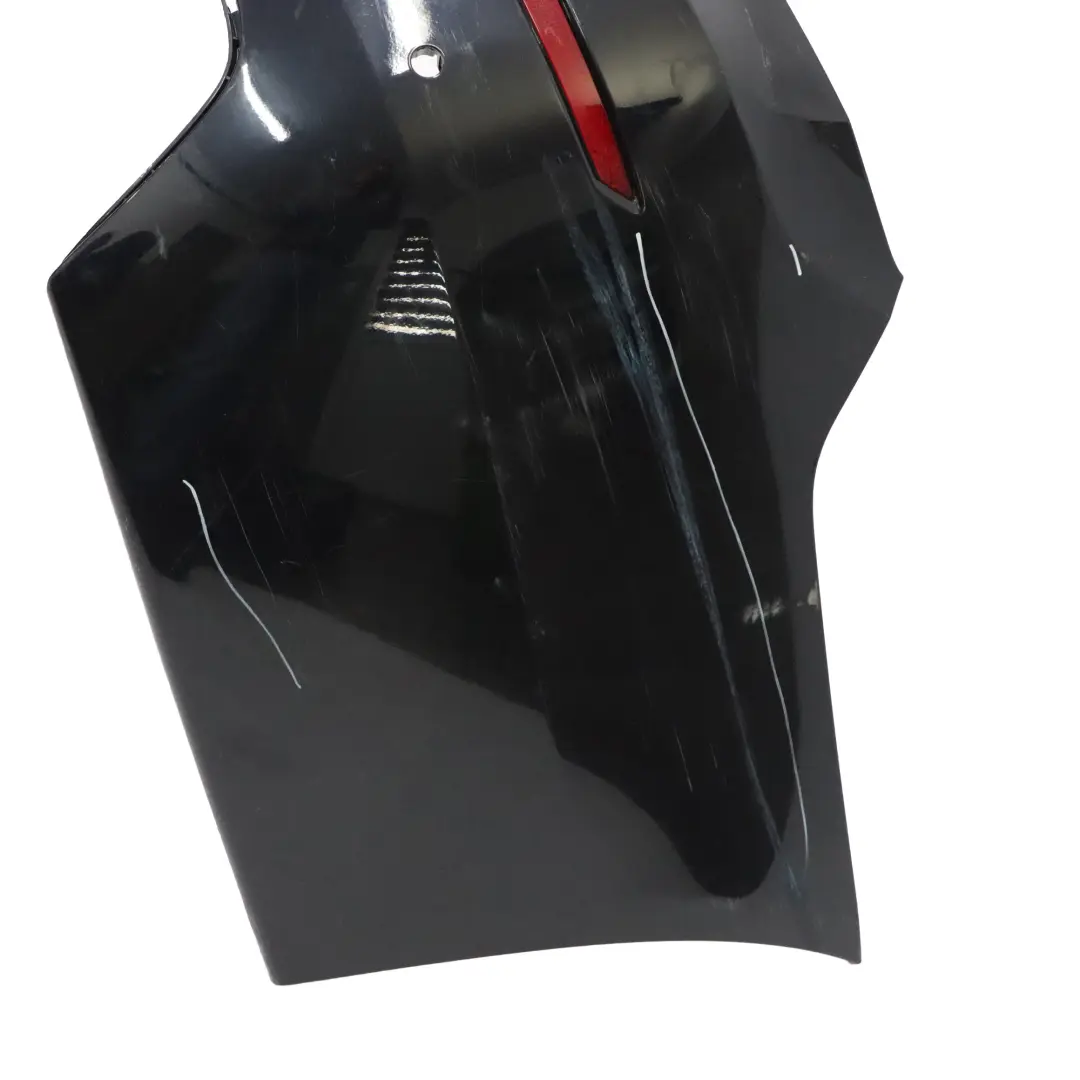 BMW F11 Touring M Sport Rear Bumper Panel PDC Carbonschwarz Black - 416 - SKU 8049280-CAR - Part number 8049280