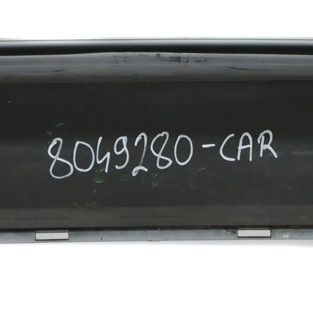 Bumper Panel PDC Carbonschwarz Black - 416 to BMW F11 Touring M Sport Rear with Part number 8049280 BMW F11 Touring M Sport Rear Bumper Panel PDC Carbonschwarz Black - 416 - SKU 8049280-CAR - Part number 8049280