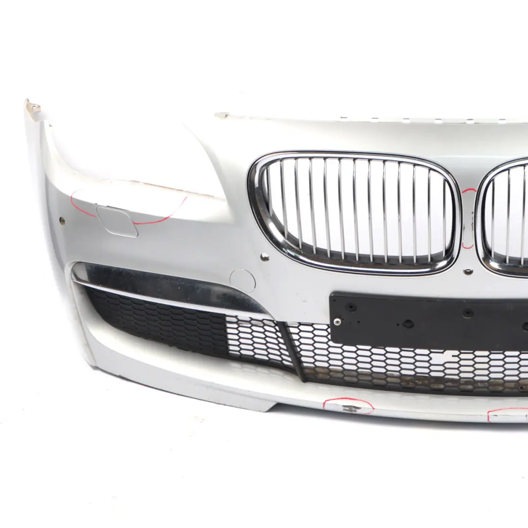 BMW F01 Front Bumper Trim Panel Titansilber Titan Silver Metallic - 354 - SKU 8049636-TS - Part number 8049636