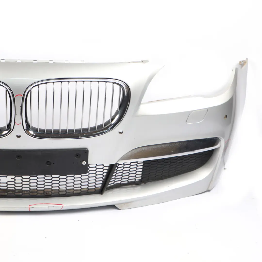 BMW F01 Front Bumper Trim Panel Titansilber Titan Silver Metallic - 354 - SKU 8049636-TS - Part number 8049636
