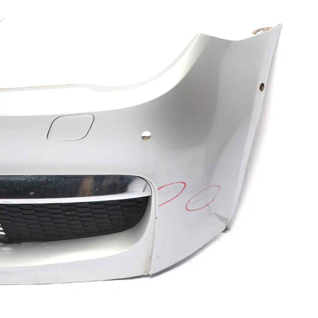 Front Bumper Trim Panel Titansilber Titan Silver Metallic - 354 to BMW F01 with Part number 8049636 BMW F01 Front Bumper Trim Panel Titansilber Titan Silver Metallic - 354 - SKU 8049636-TS - Part number 8049636