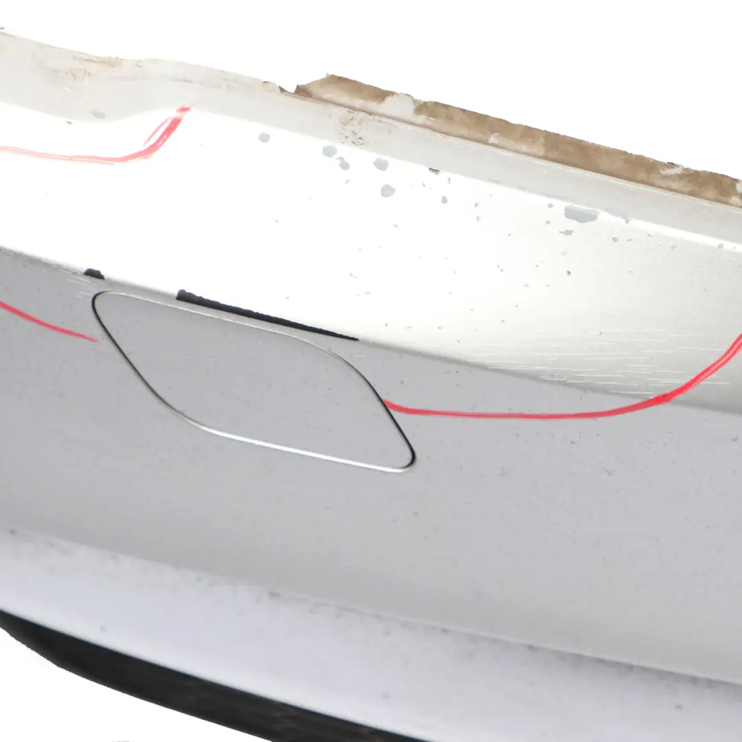 BMW F01 Front Bumper Trim Panel Titansilber Titan Silver Metallic - 354 - SKU 8049636-TS - Part number 8049636
