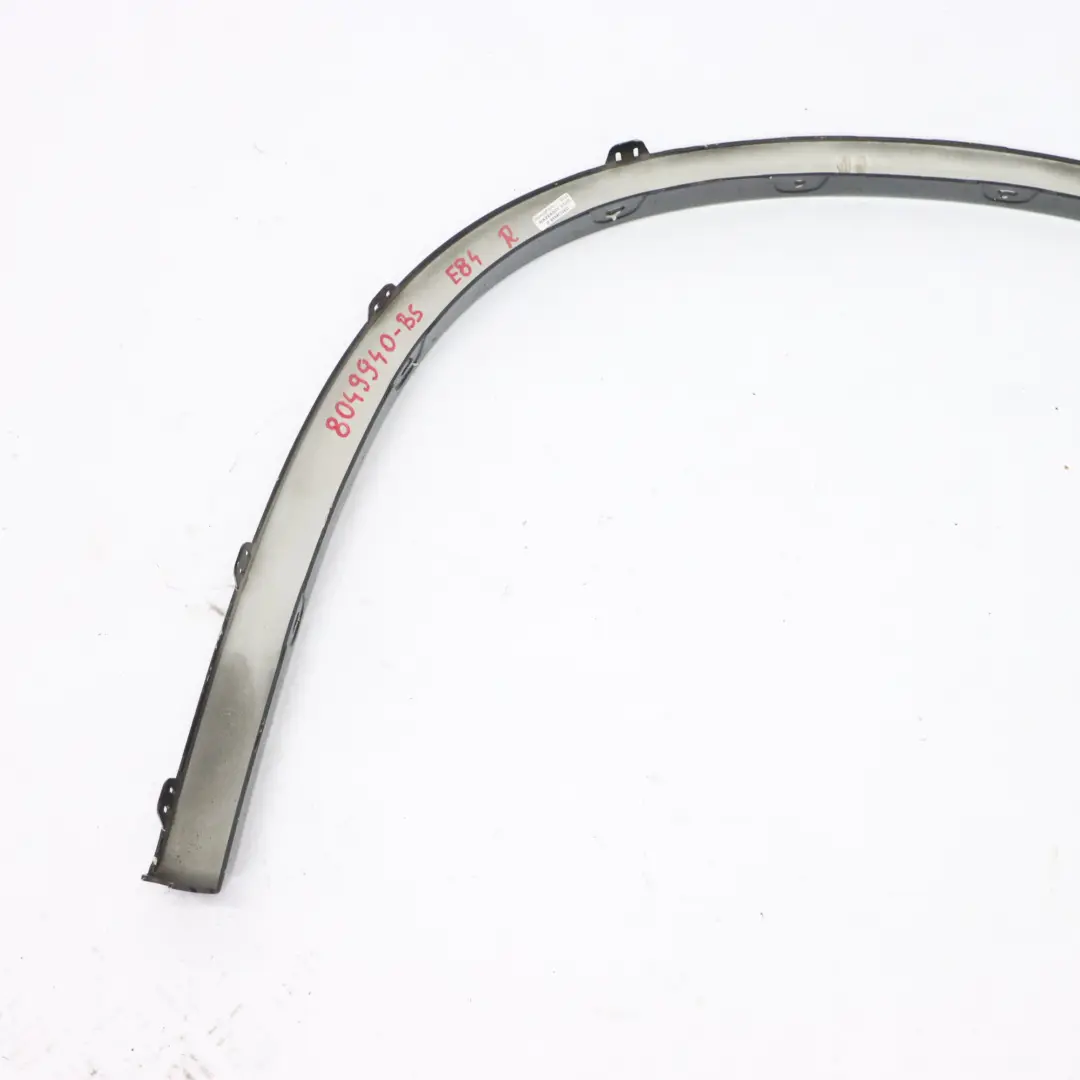 BMW X1 E84 Wheel Arch Cover Trim Front Right Black Sapphire Metallic 475 - SKU 8049940-BS - Part number 8049940