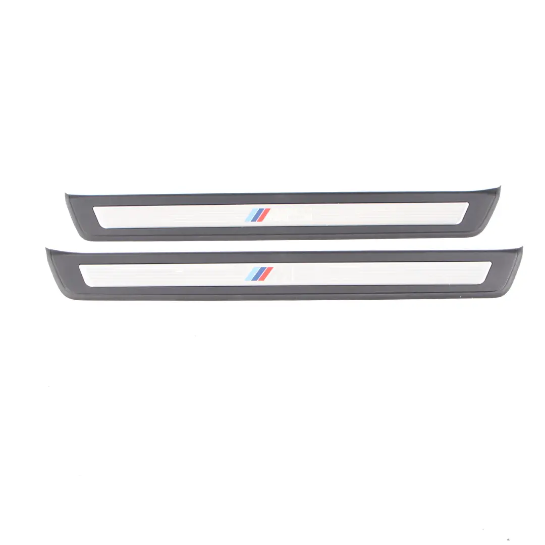 Entrance Door Cover Trim Sill Strip Panelling Set M Sport to BMW F10 M5 with Part number 8050049 BMW F10 M5 Entrance Door Cover Trim Sill Strip Panelling Set M Sport - SKU 8050049-1 - Part number 8050049