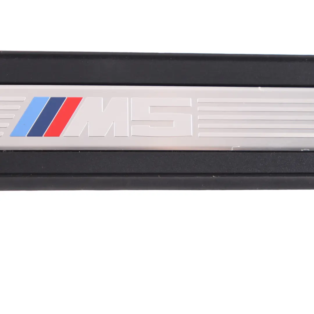 Entrance Door Cover Trim Sill Strip Panelling Set M Sport to BMW F10 M5 with Part number 8050049 BMW F10 M5 Entrance Door Cover Trim Sill Strip Panelling Set M Sport - SKU 8050049-1 - Part number 8050049