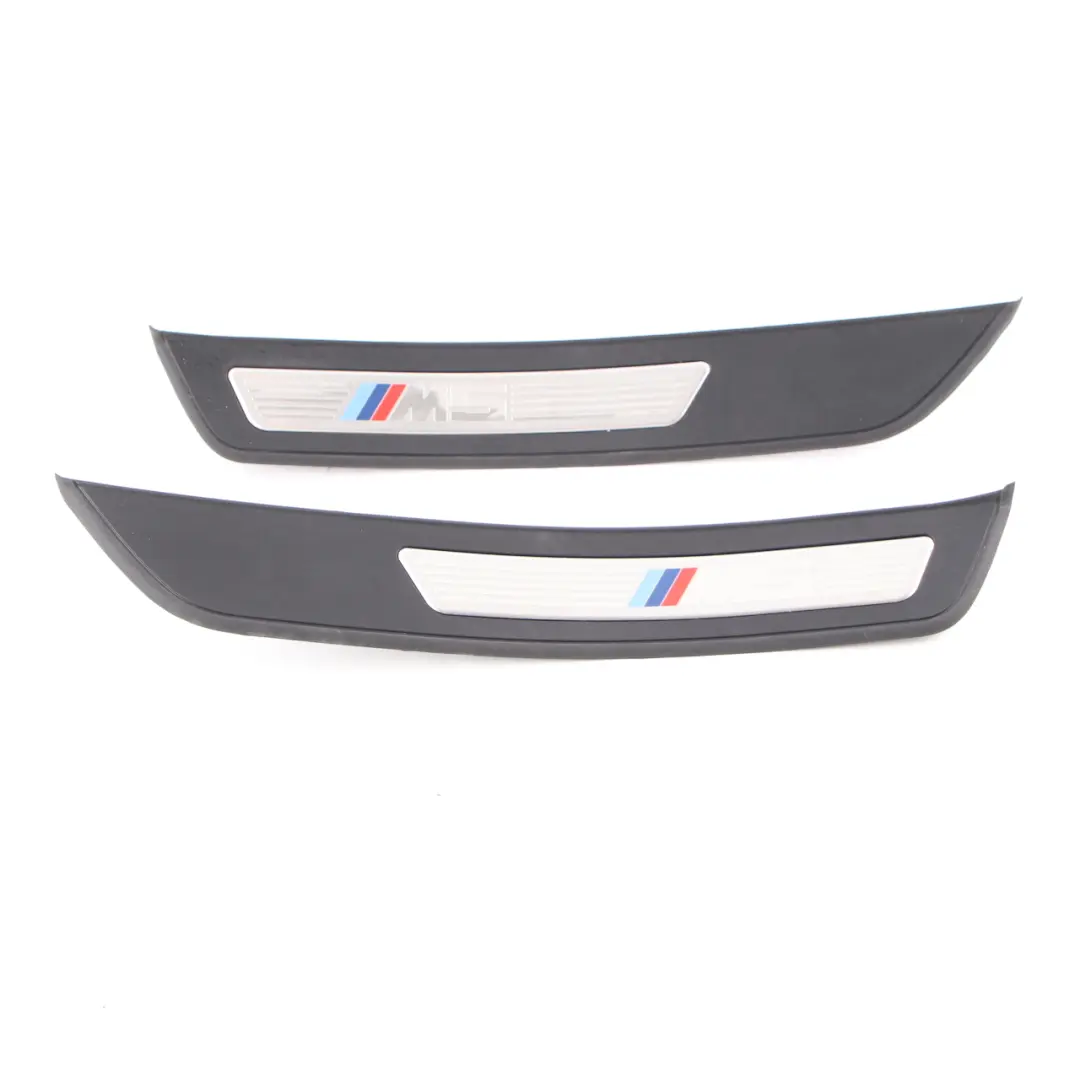 Entrance Door Cover Trim Sill Strip Panelling Set M Sport to BMW F10 M5 with Part number 8050049 BMW F10 M5 Entrance Door Cover Trim Sill Strip Panelling Set M Sport - SKU 8050049-1 - Part number 8050049