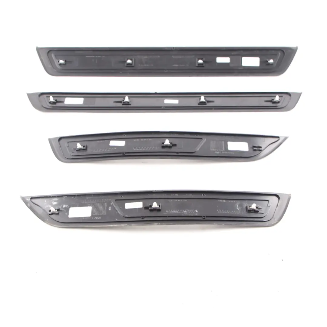 Entrance Door Cover Trim Sill Strip Panelling Set M Sport to BMW F10 M5 with Part number 8050049 BMW F10 M5 Entrance Door Cover Trim Sill Strip Panelling Set M Sport - SKU 8050049-1 - Part number 8050049