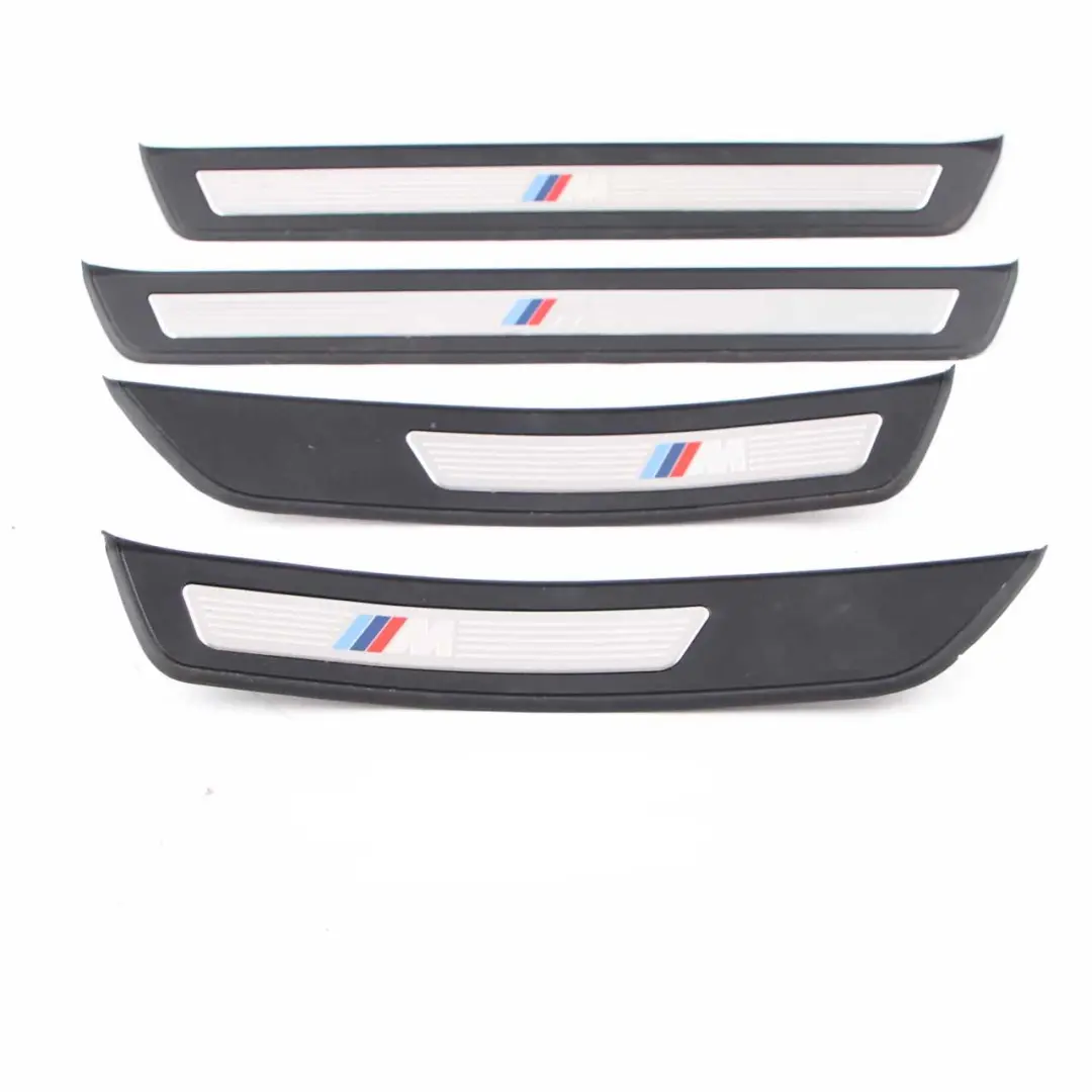 Entrance Strip BMW F10 F11 M Sport Door Panelling Cover Trim Sill Set to with Part number 8050054 Entrance Strip BMW F10 F11 M Sport Door Panelling Cover Trim Sill Set - SKU 8050054-2 - Part number 8050054