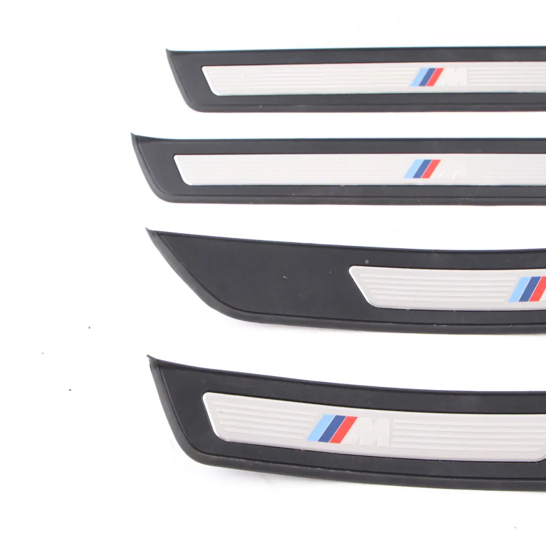 Entrance Strip BMW F10 F11 M Sport Door Panelling Cover Trim Sill Set to with Part number 8050054 Entrance Strip BMW F10 F11 M Sport Door Panelling Cover Trim Sill Set - SKU 8050054-2 - Part number 8050054