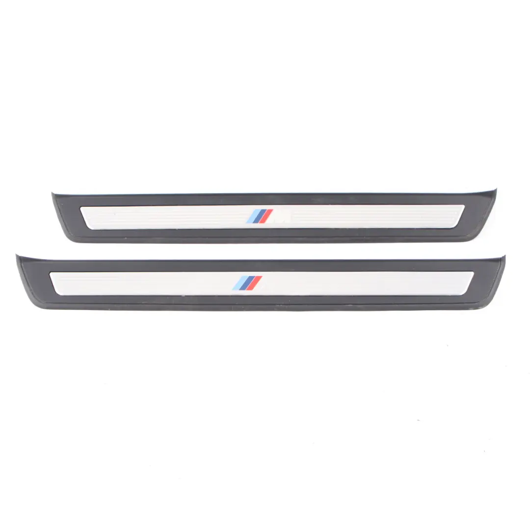 Entrance Strip BMW F10 F11 M Sport Door Panelling Cover Trim Sill Set to with Part number 8050054 Entrance Strip BMW F10 F11 M Sport Door Panelling Cover Trim Sill Set - SKU 8050054-2 - Part number 8050054