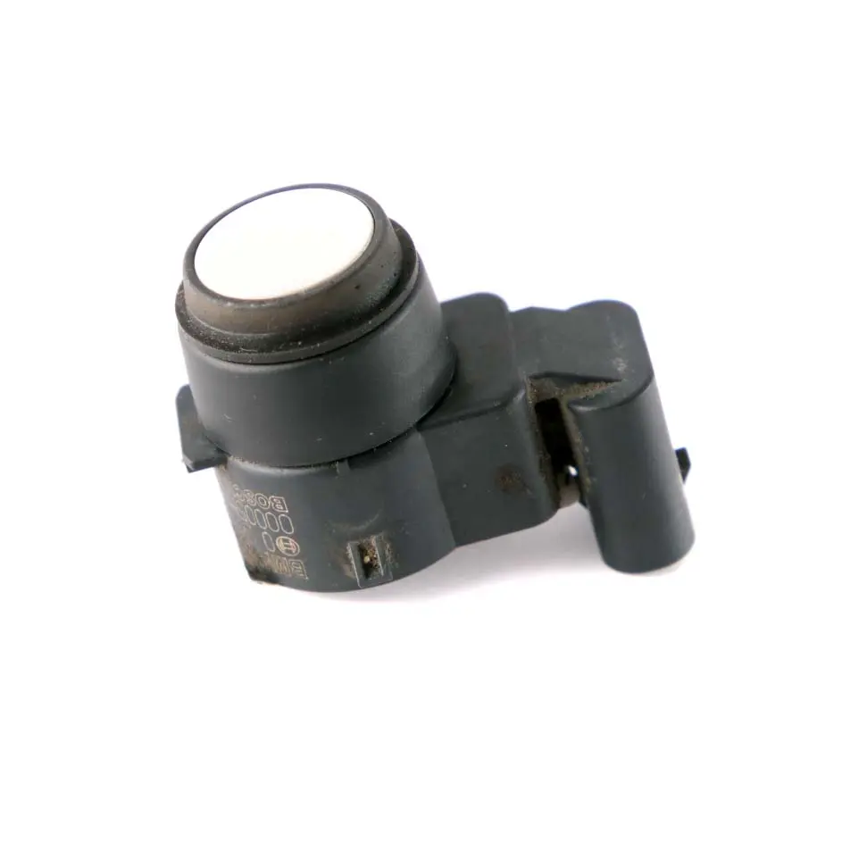 PDC Parking Sensor Ultrasonic Mineralweiss Mineral White A96 to BMW E81 E87 E90 with Part number 8050152 BMW E81 E87 E90 PDC Parking Sensor Ultrasonic Mineralweiss Mineral White A96 - SKU 8050152-MW - Part number 8050152