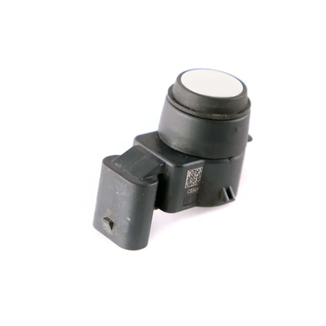 BMW E81 E87 E90 PDC Sensor de aparcamiento ultrasónico Blanco mineral A96 - SKU 8050152-MW - Número de pieza 8050152