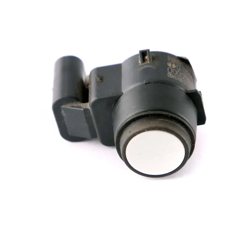 BMW E81 E87 E90 PDC Sensor de aparcamiento ultrasónico Blanco mineral A96 - SKU 8050152-MW - Número de pieza 8050152