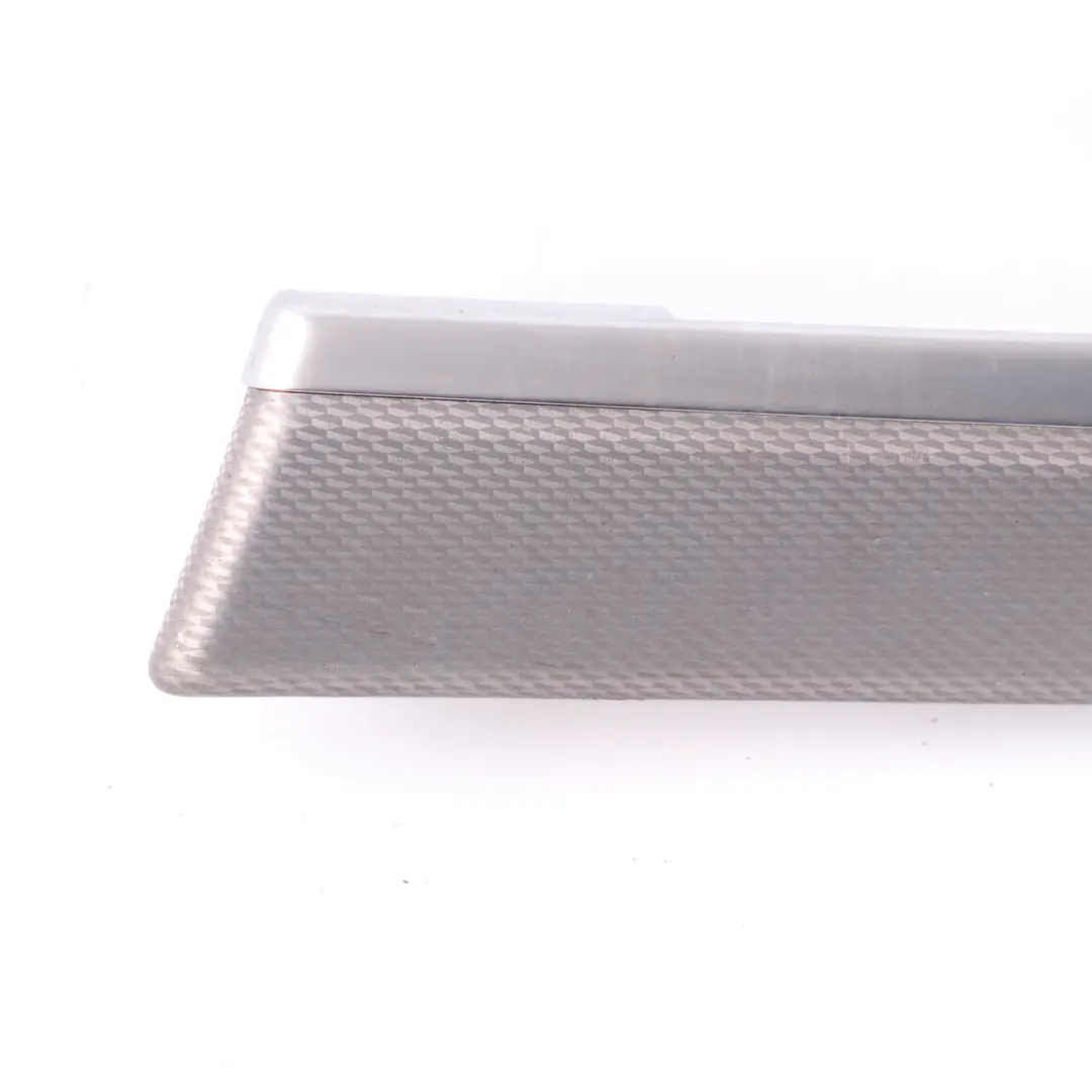 Door Strip BMW F10 F11 Decor Trim Front Cover Alu Hexagon Right O/S to with Part number 8050164 Door Strip BMW F10 F11 Decor Trim Front Cover Alu Hexagon Right O/S - SKU 8050164 - Part number 8050164