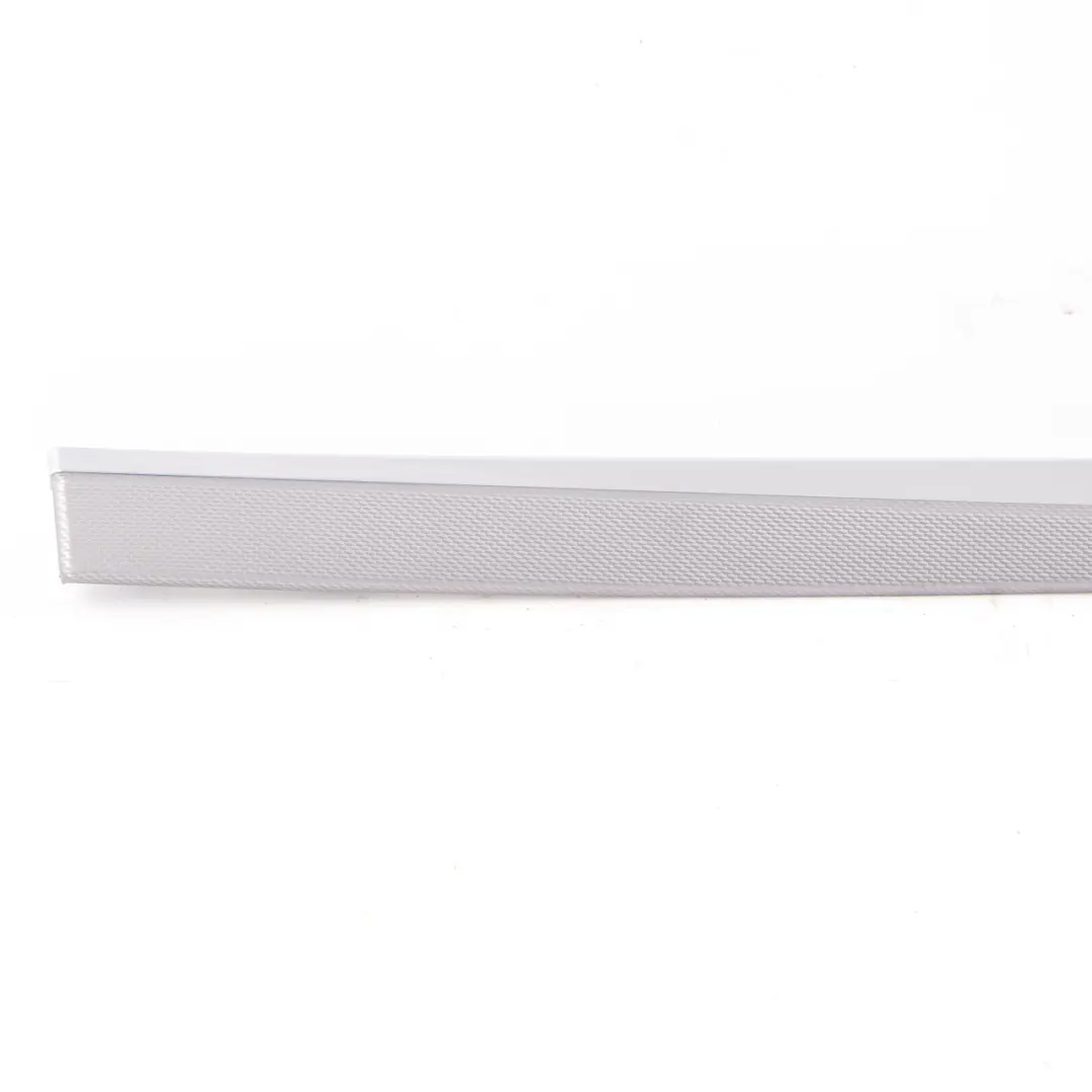 Tür Leiste Zier Leiste Abdeckung Hinten Links Aluminium Hexagon für BMW F10 F11 mit Teilenummer 8050165 BMW F10 F11 Tür Leiste Zier Leiste Abdeckung Hinten Links Aluminium Hexagon - SKU 8050165 - Teilenummer 8050165